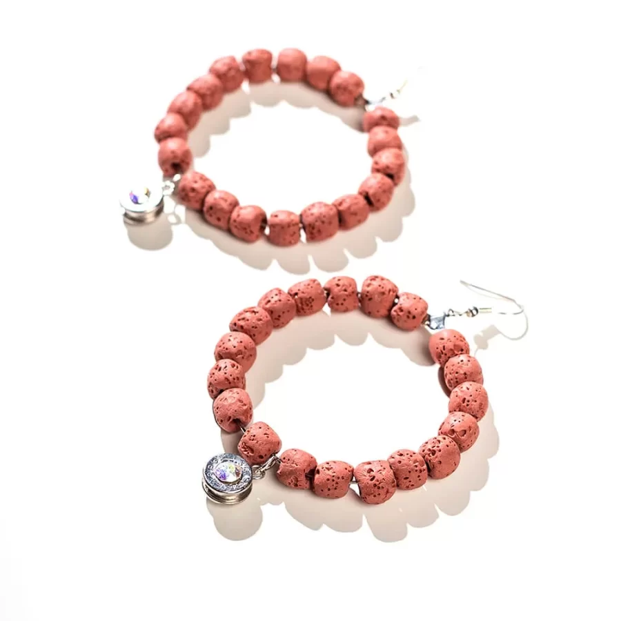 Earrings link beads